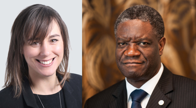 Pentecostal Nobel Prize Laureate Denis Mukwege is “Accepted in All Camps”