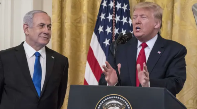 Trump’s Israel-Palestine Deal Won’t Lead to Peace – and He Knows It