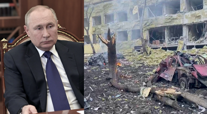 Putin Refers to Biblical Love as He Continues to Bomb Children